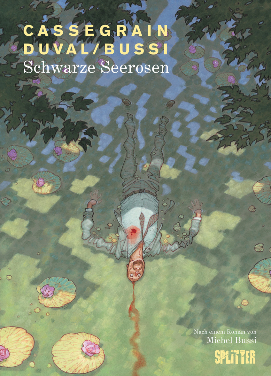 Cover Comic Schwarze Seerosen